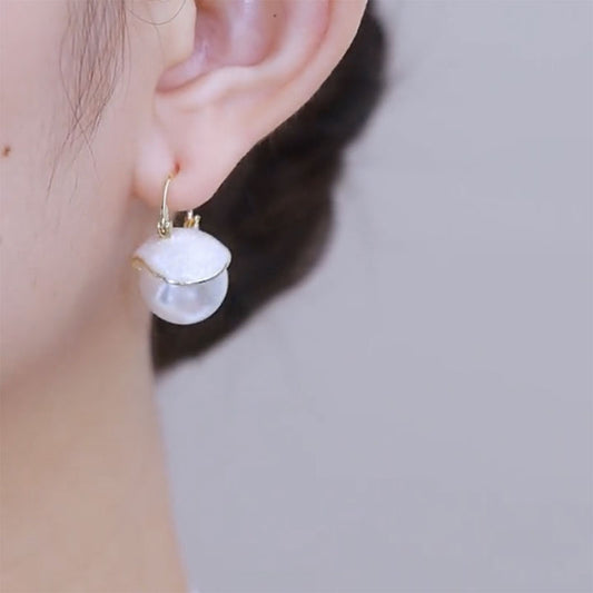 Niche Design Advanced Light Luxury Ear Clips Earrings